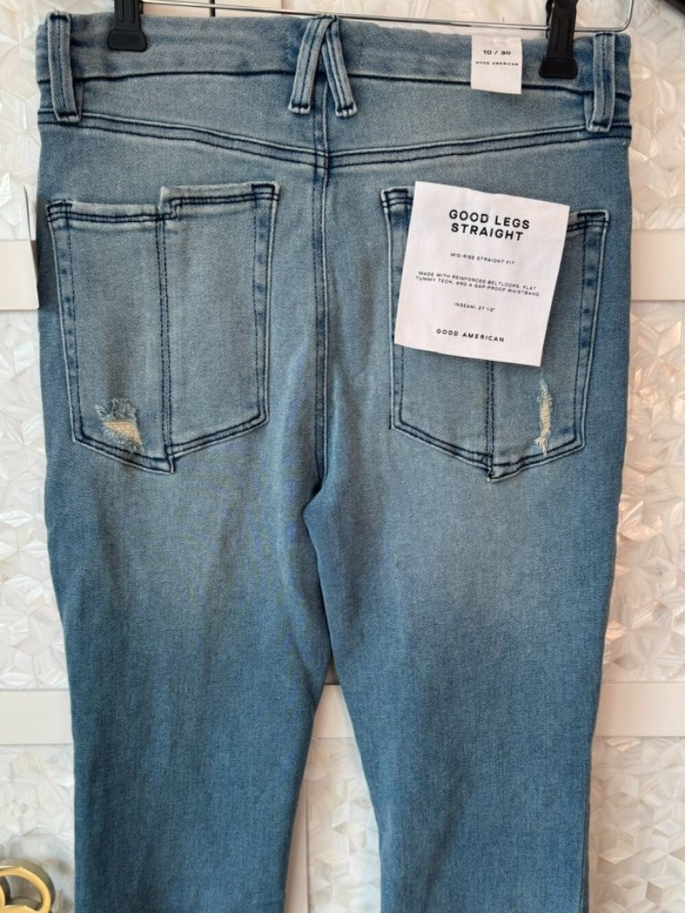 Good Legs Jeans Good Legs Straight NWT Size 10 / 30 - Picture 2 of 7